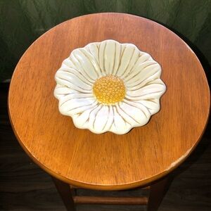 Vintage Poppy Flower Dish
